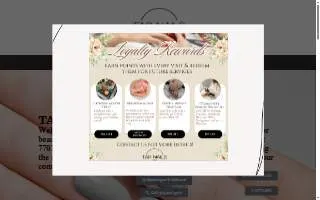 TAP Nails Spa Westminster website