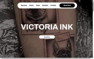 Victoria Ink website