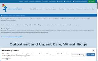 Children's Colorado Urgent Care, Wheat Ridge