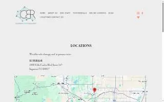 Colorado Brain Recovery website