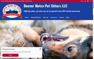 Denver Metro Pet Sitters LLC website