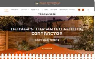 Fence Revolution website