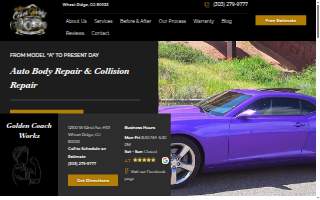 Golden Coach Works Auto Body & Paint + Detailing of Wheat Ridge