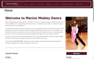 Marion Mobley Dance website