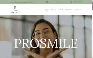 ProSmile website