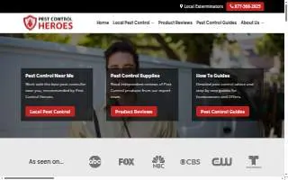 Roach-X Pest Control website