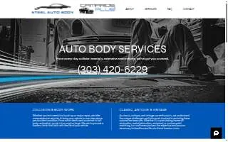 Steel Auto Body website