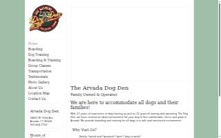 The Arvada Dog Den