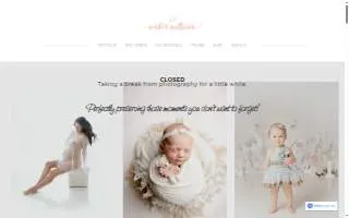 Amber Sullivan Photography website