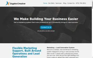 Diggles Creative website