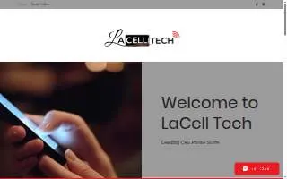 Lacell Tech website