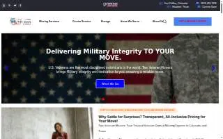 Two Veteran Movers, LLC website