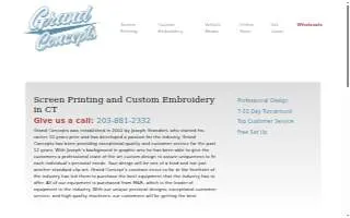Grand Concepts website