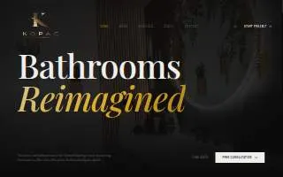 Kopac Design & Build of Ansonia website