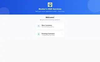 Becker's HVAC & Electrical Services LLC of Bloomfield website