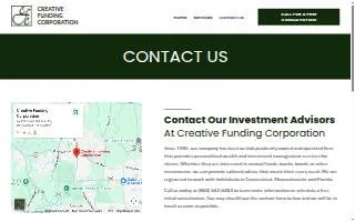 Creative Funding Corporation website