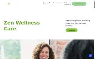 Zen Wellness Care LLC website