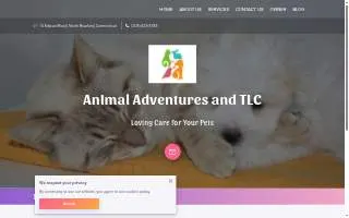 Animal Adventures and TLC, LLC website
