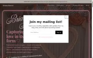 Briana Raucci website