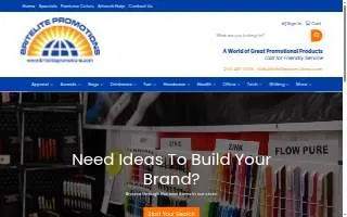 Britelite Promotions website
