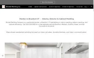 Brodall Painting Company website