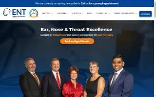 ENT Medical and Surgical Group of Branford website
