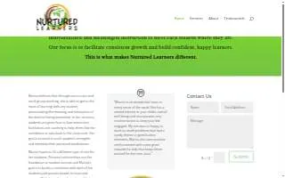 Nurtured Learners LLC of Branford website