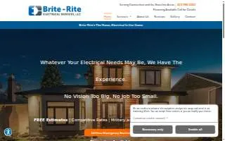S Brite-Rite Electrical Services, LLC website