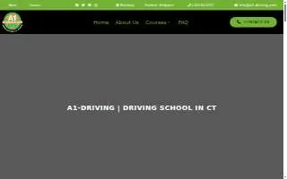 A1-Driving.com | Driving School in Bridgeport/Stratford website