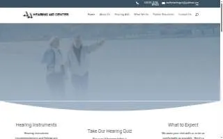 AA Hearing Aid Center of Bridgeport website