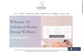 Advanced Beauty Dental Wellness website