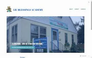 Lil' Blessings Academy & Daycare website