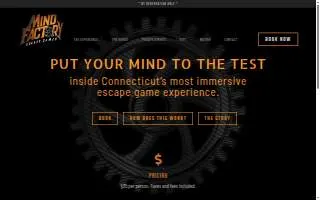Mind Factory Escape Games of Bridgeport website