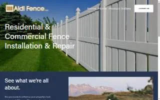 Aldi Fence of Bristol website