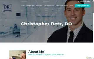 Christopher Betz, D.O. website
