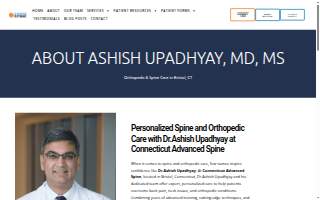 Connecticut Advanced Spine, LLC: Ashish Upadhyay, MD