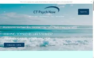 CT Psych Now website