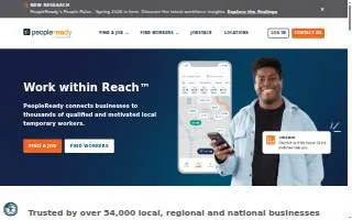 PeopleReady of Bristol website