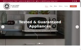 TG Pre-owned Appliances of Bristol website
