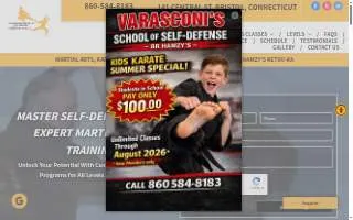 Varasconi's School Of Self Defense Branch Of Hamzy's website