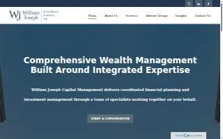 William Joseph Capital Management, LLC website