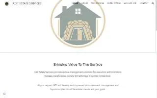 Adit Estate Services LLC website
