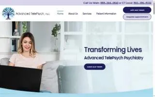 Advanced TelePsych website