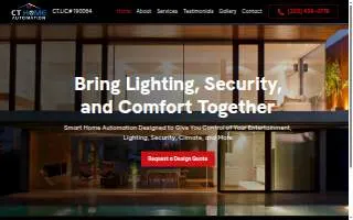 CT Home Automation LLC website