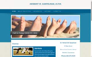 Herbert M Karpelman Jr DPM