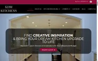 KDM Kitchens LLC website