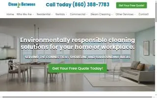 Clean In Between website