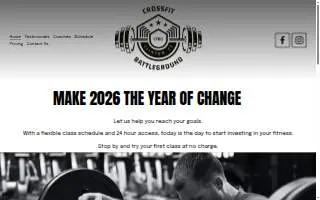 CrossFit Battleground website