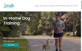 Lasata Dog Training of Clinton website