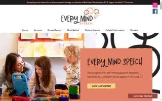 Every Mind Speech LLC of Danbury website